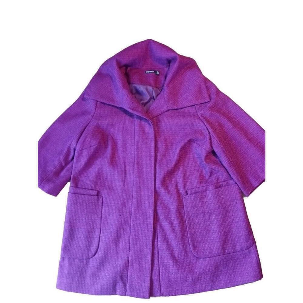 Relativity Plus Size 16w Magenta Jacket - image 2